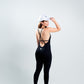 Jumpsuit Long Cross Back black